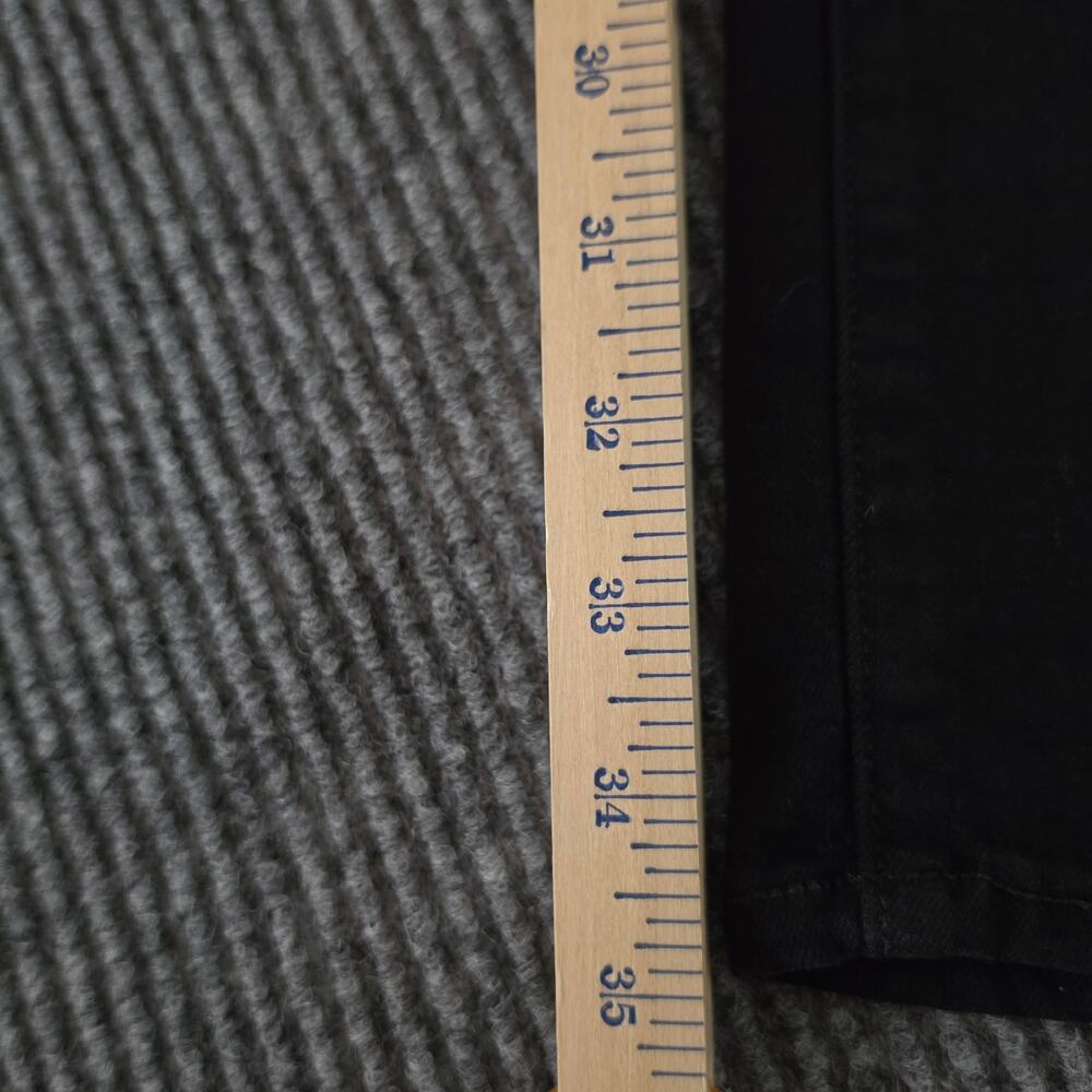 PAIGE Size 29 Leggy Ultra Skinny Black Denim Stretch Jeans - Picture 11 of 11